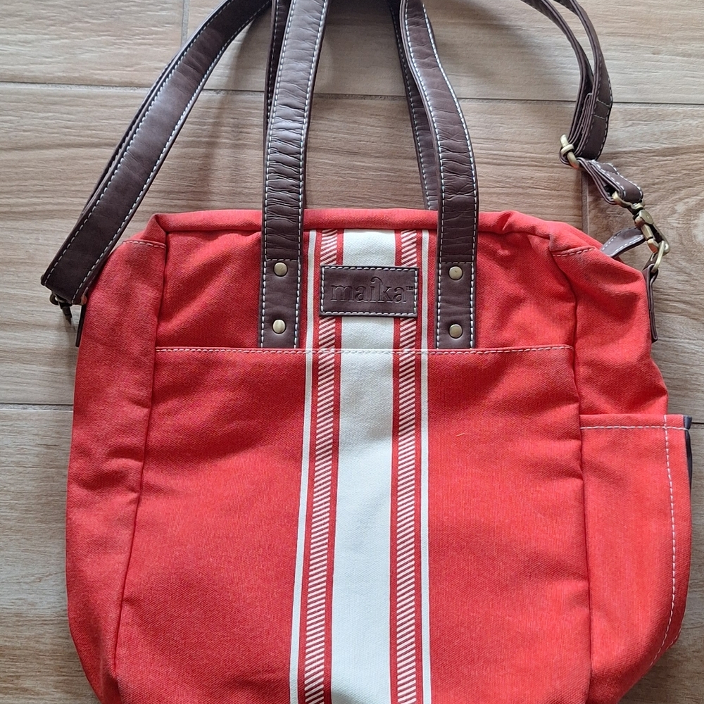 Maika Crossbody Computer Canvas Handbag